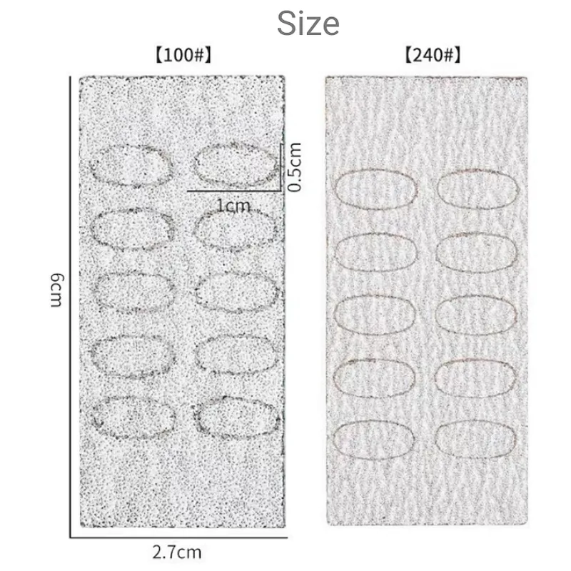 Cuticle Pusher Sand Slice